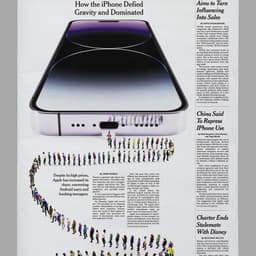 Illustration For The New York Times Iphone Feature cover image