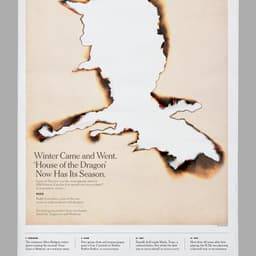 Editorial Concept For The New York Times House Of The Dragon Feature cover image