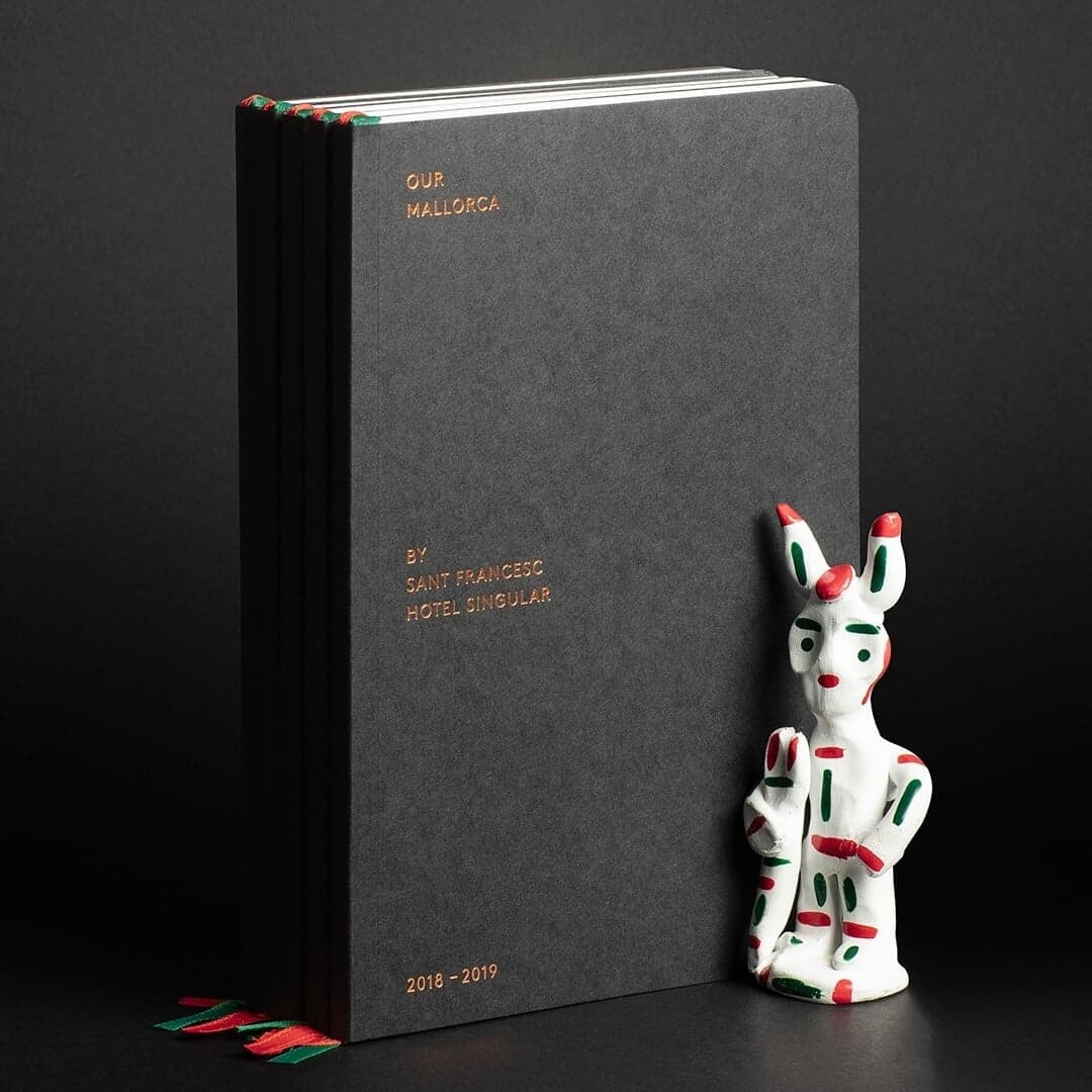 Illustrative Guidebook Design For Hotel Sant Francesc