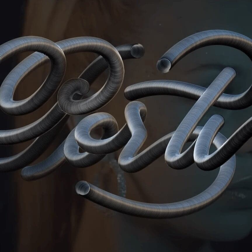 Title Design For Bad Gyal Music Video