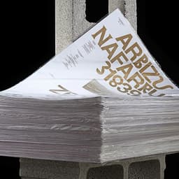 Typographic Catalog For A Basque Electronic Music Band cover image