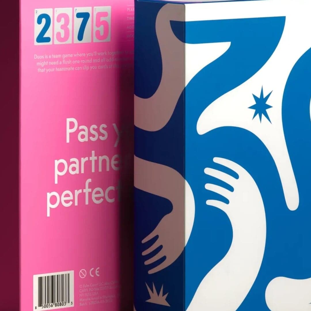 Visual Identity And Packaging For Magenta Duos Card Game