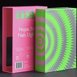 Visual Identity And Packaging For Magenta's No Thanks! Card Game cover image