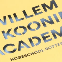 Identity Design For Willem De Kooning Academy cover image