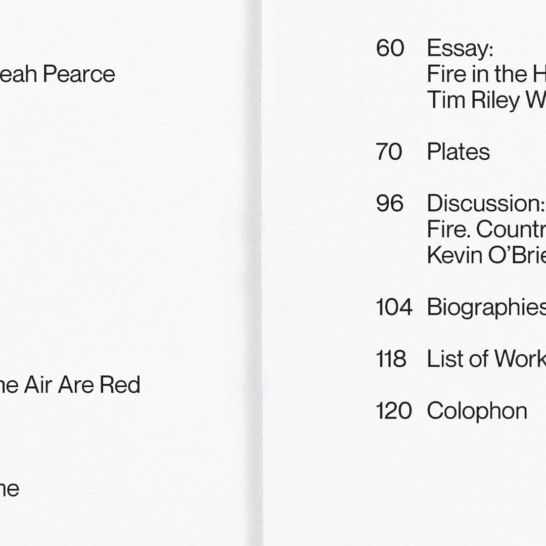 Publication And Exhibition Identity For On Fire: Climate & Crisis