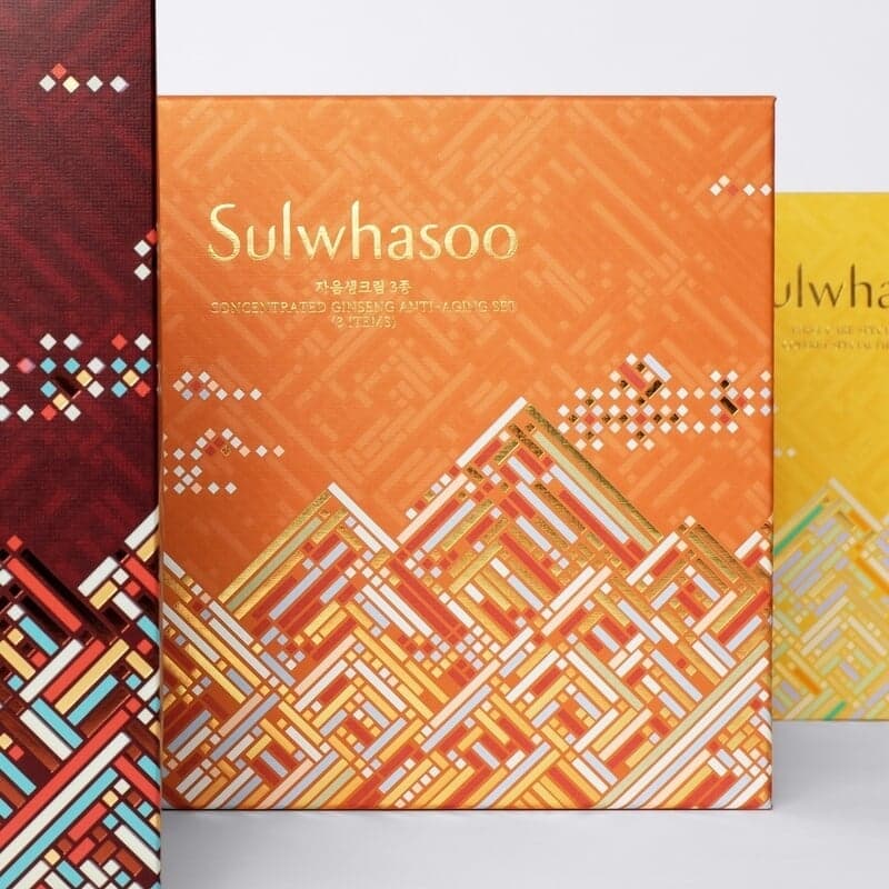 Packaging for Sulwahsoo’s 2019 New Year’s Box Set