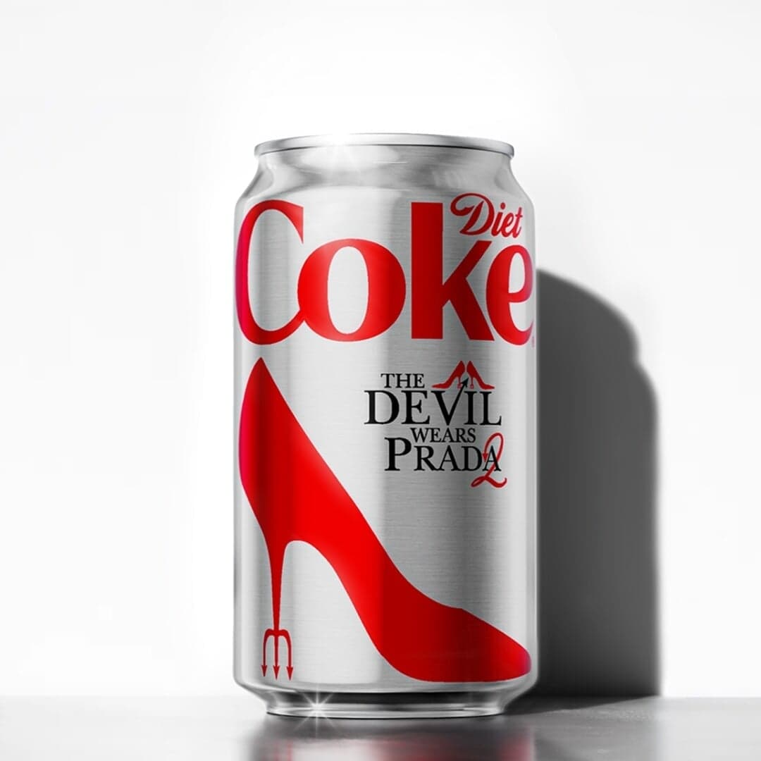 Packaging For Diet Coke X The Devil Wears Prada