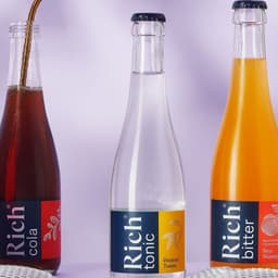 Packaging design for a premium beverage brand cover image