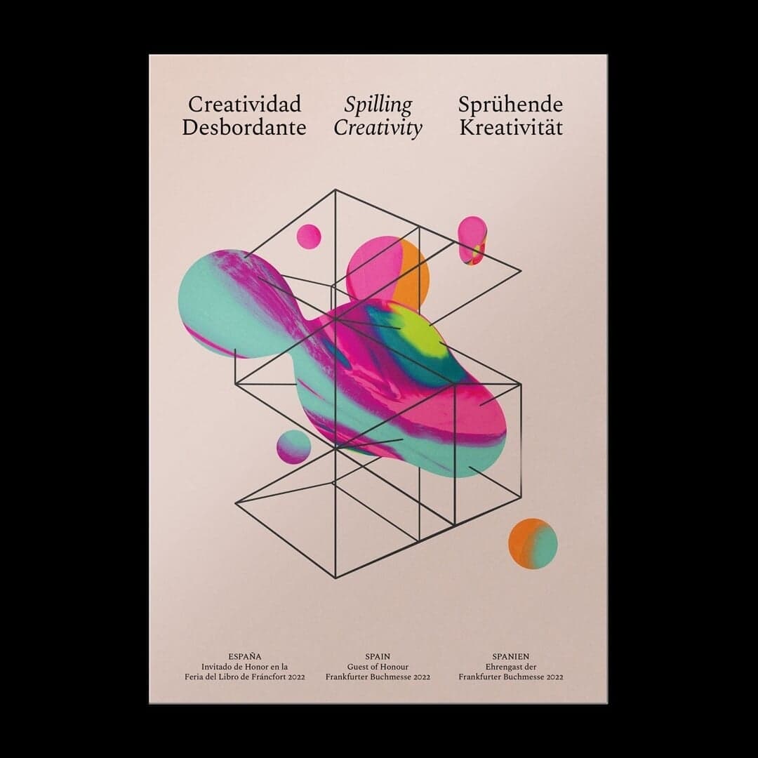 Catalogue Design for Spain Guest of Honour at Frankfurt Book Fair