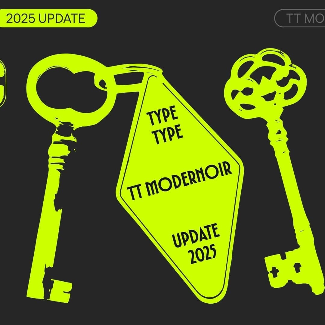 Typeface Design For Tt Modernoir