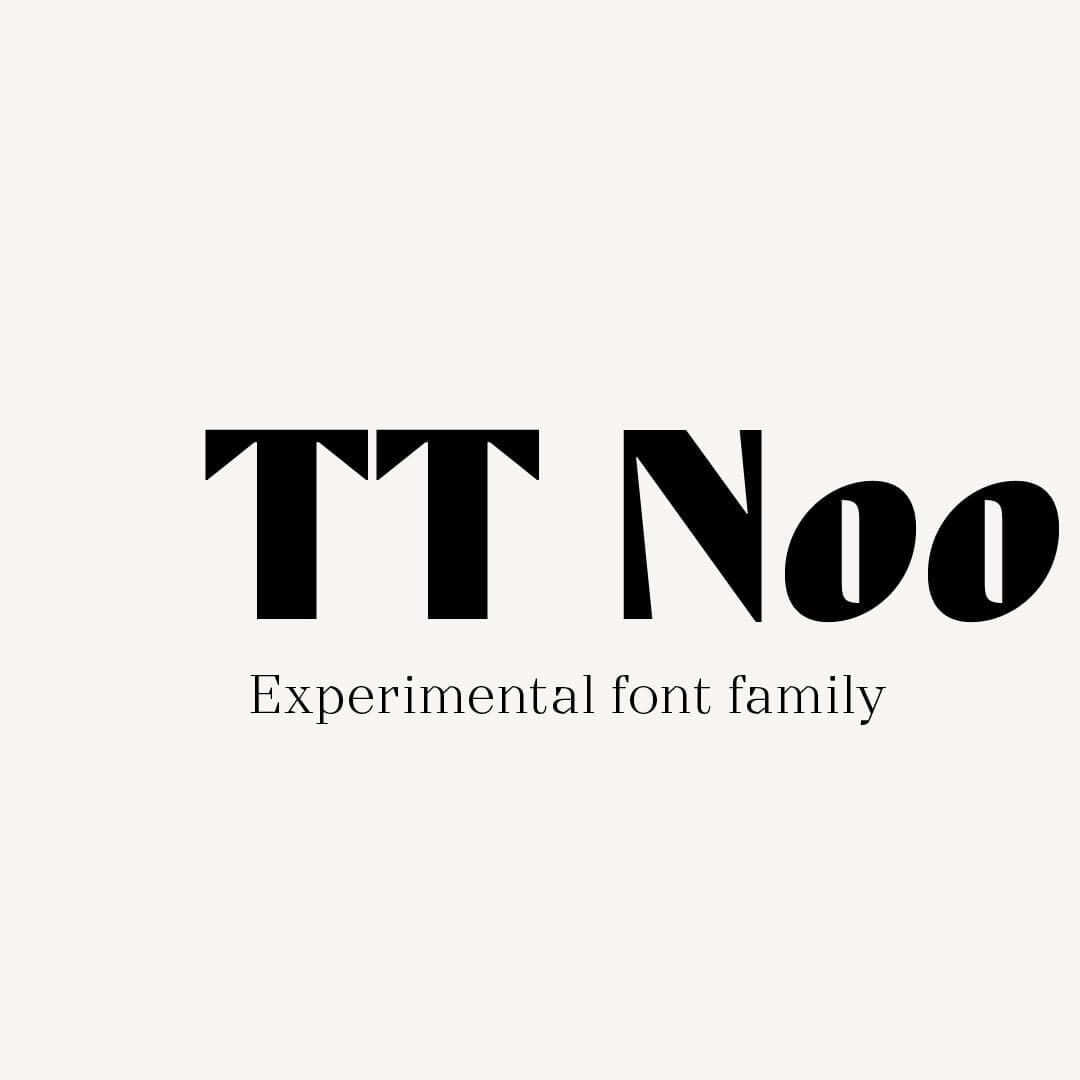 Typeface Design For Tt Nooks