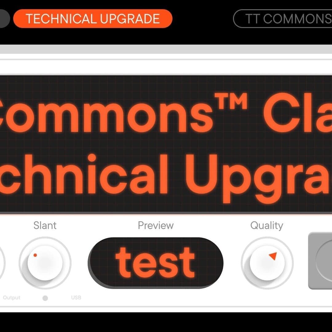 Typeface Design For Tt Commons Classic