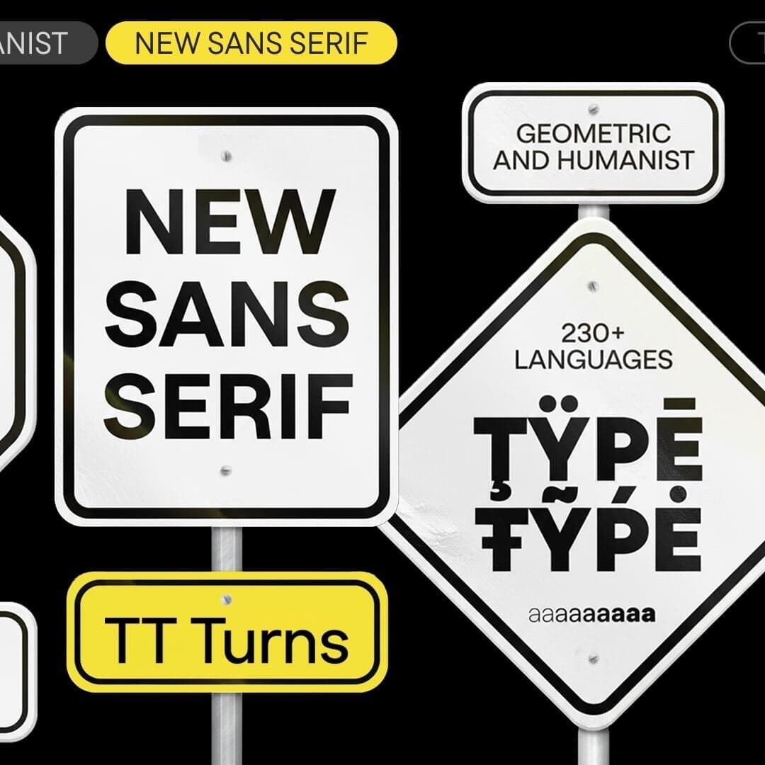 Typeface Design For Tt Turns