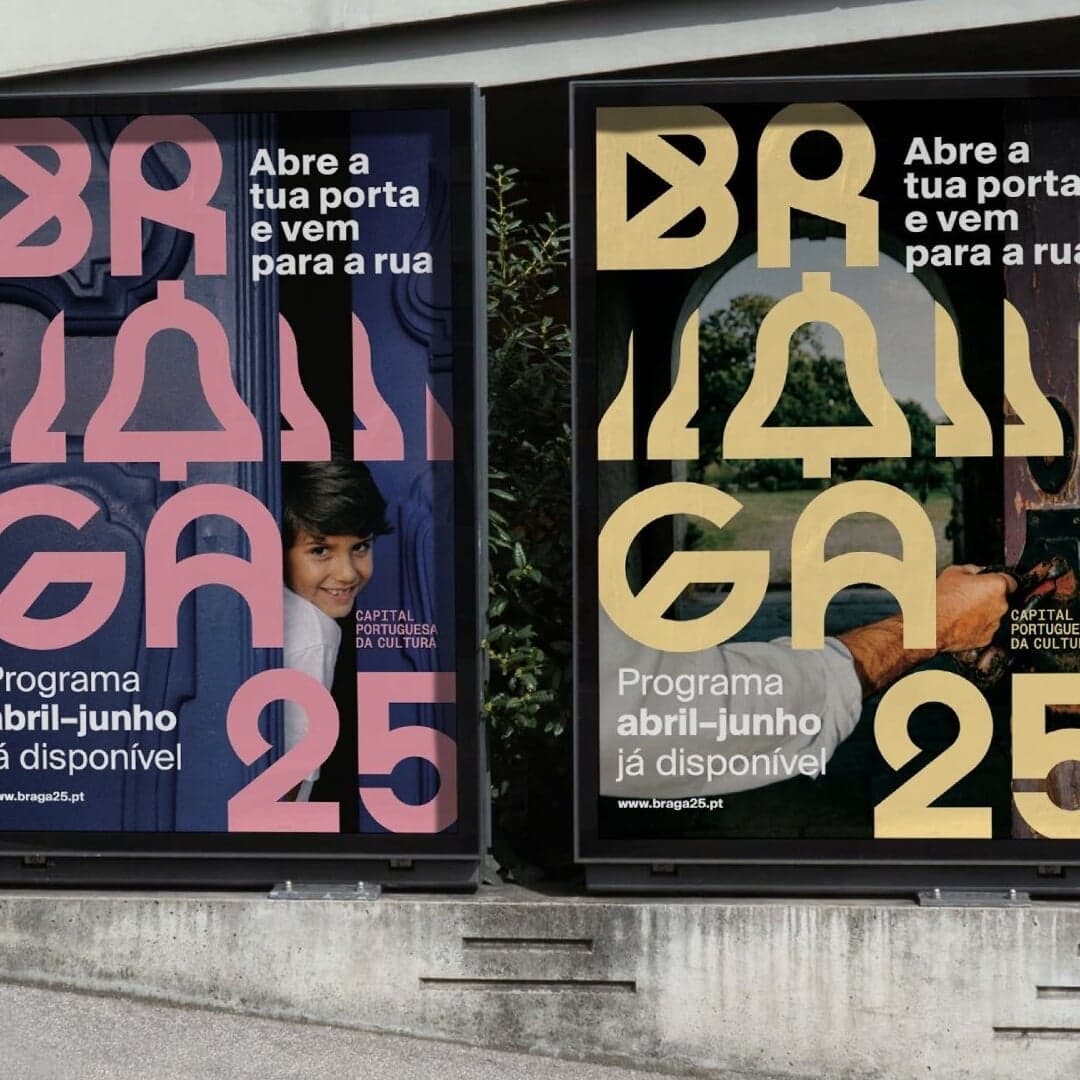 Visual Identity For Braga 25 – Portuguese Capital Of Culture