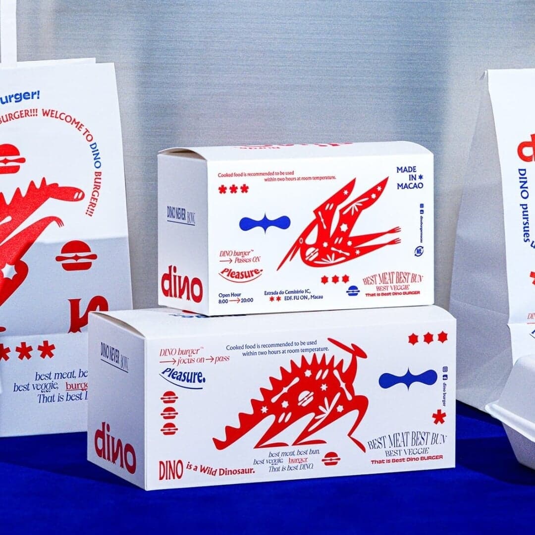Brand Identity For Dino Burger
