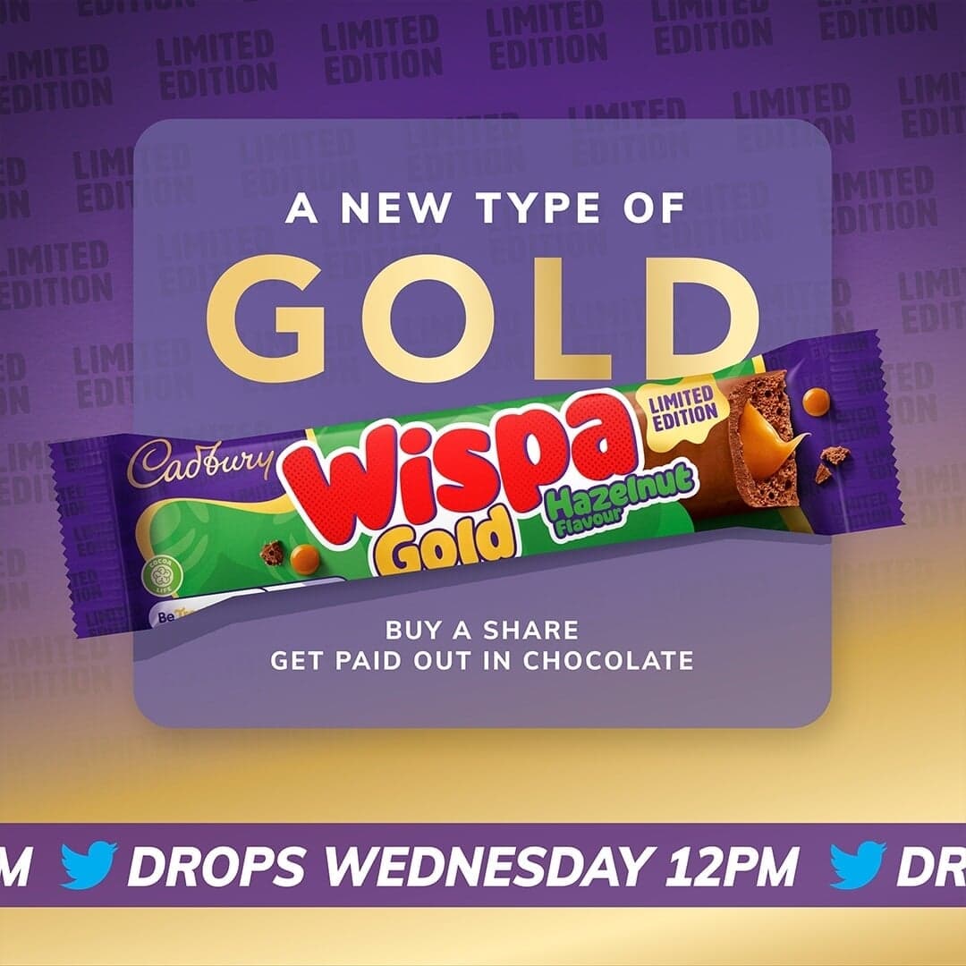 Integrated Launch Campaign For Cadbury Wispa Gold Hazelnut