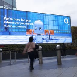 Interactive Digital Out-of-home Experience For O2 Bubl - thumbnail 1