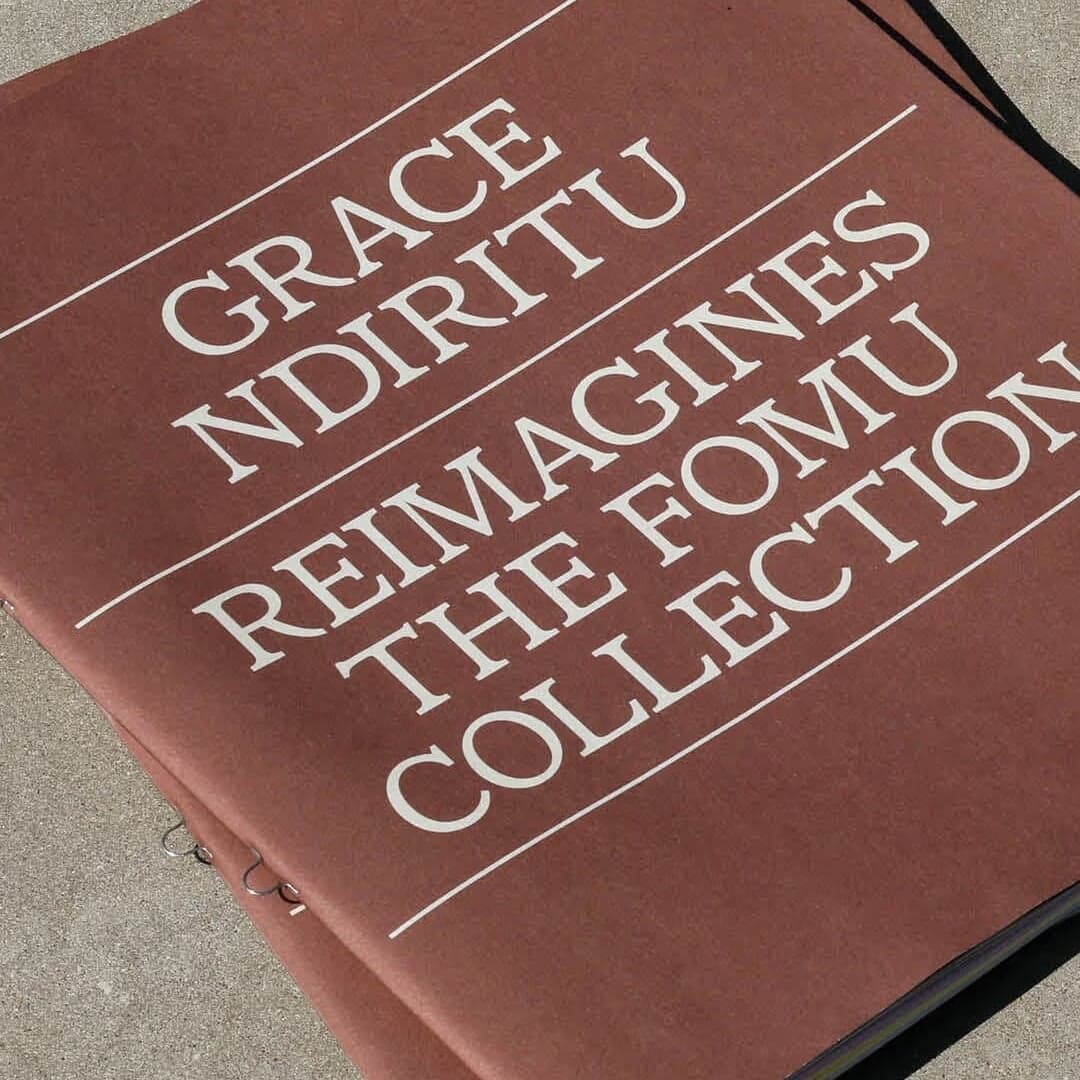 Exhibition Graphics For Fomu Collection