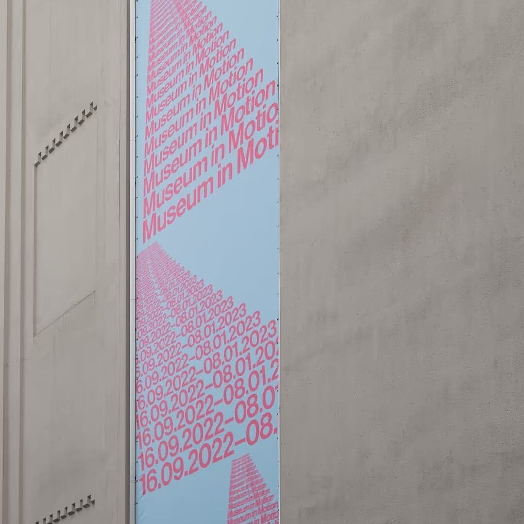 Exhibition Identity For M Hka Museum In Motion