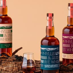Packaging Design For Phyllis Rye Whiskey cover image