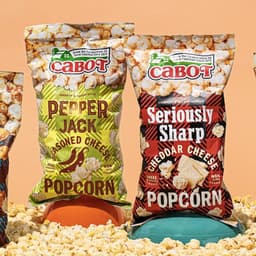 Packaging Design For Cabot Creamery Popcorn cover image