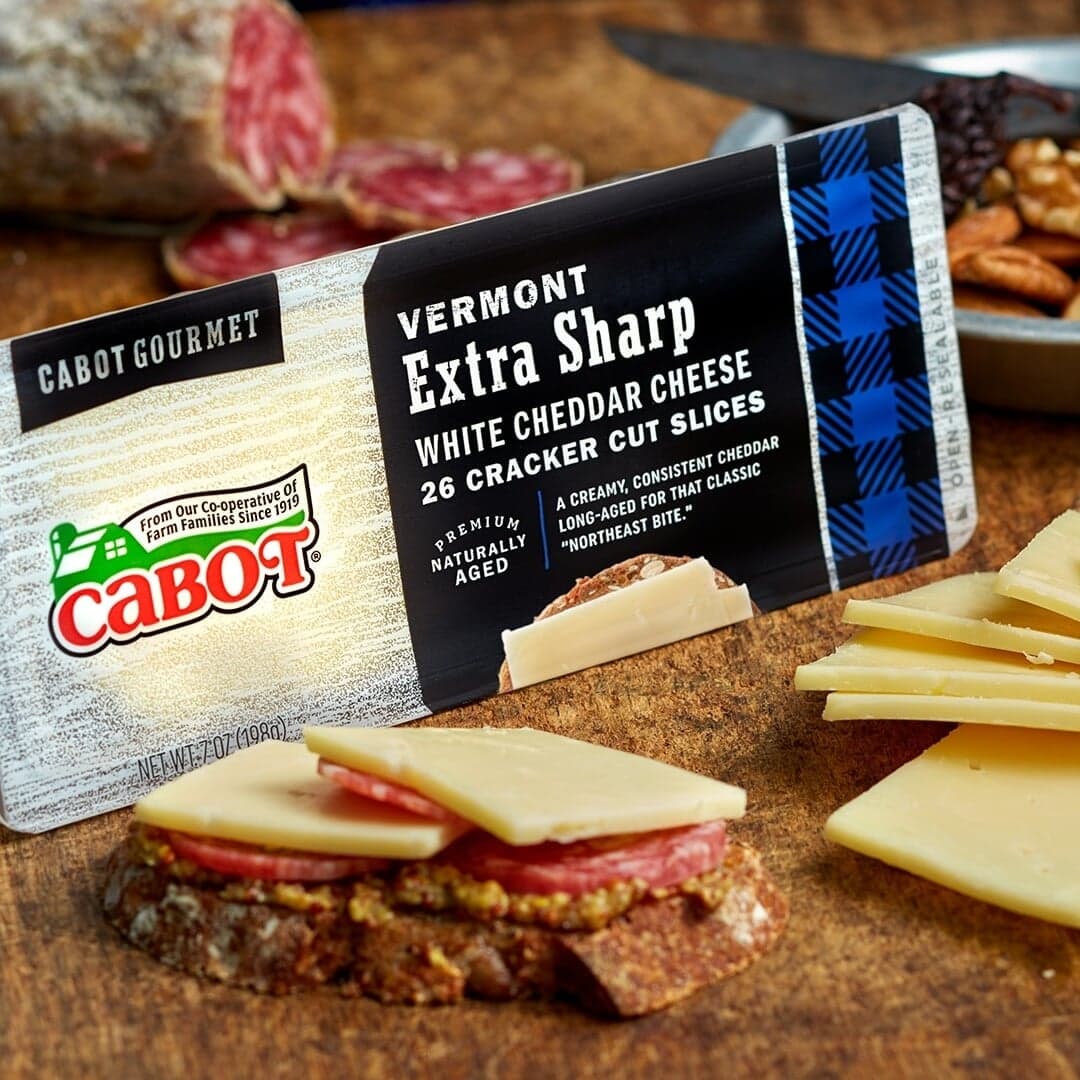 Packaging Design For Cabot Gourmet Cheese Line