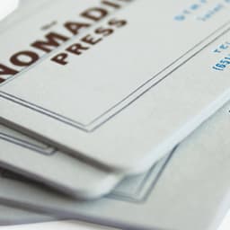 Visual Identity For Nomadic Press cover image