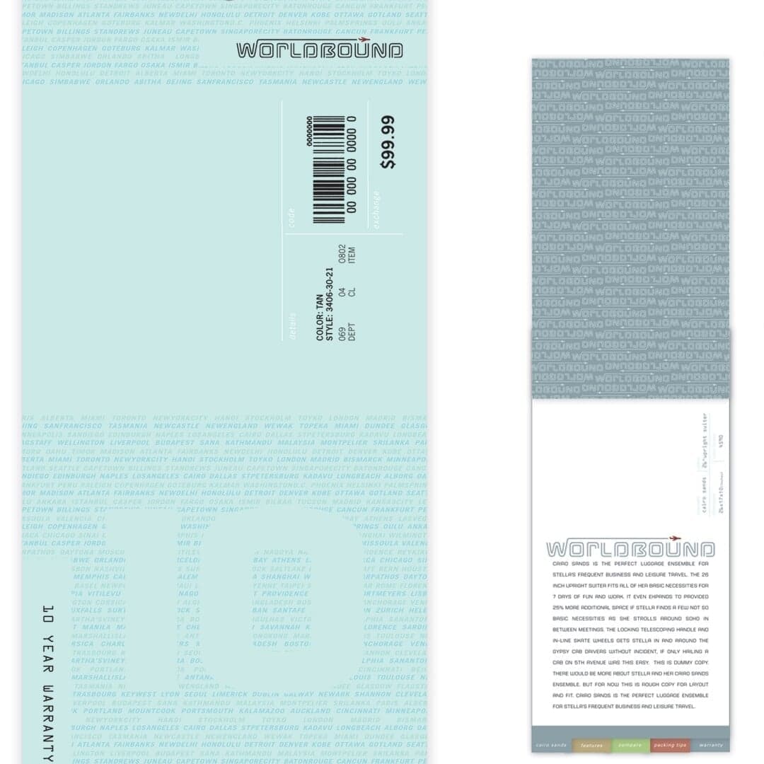 Campaign Identity For Target Worldbound