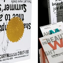 Lookbook Design For Caryn Model And Talent Agency cover image