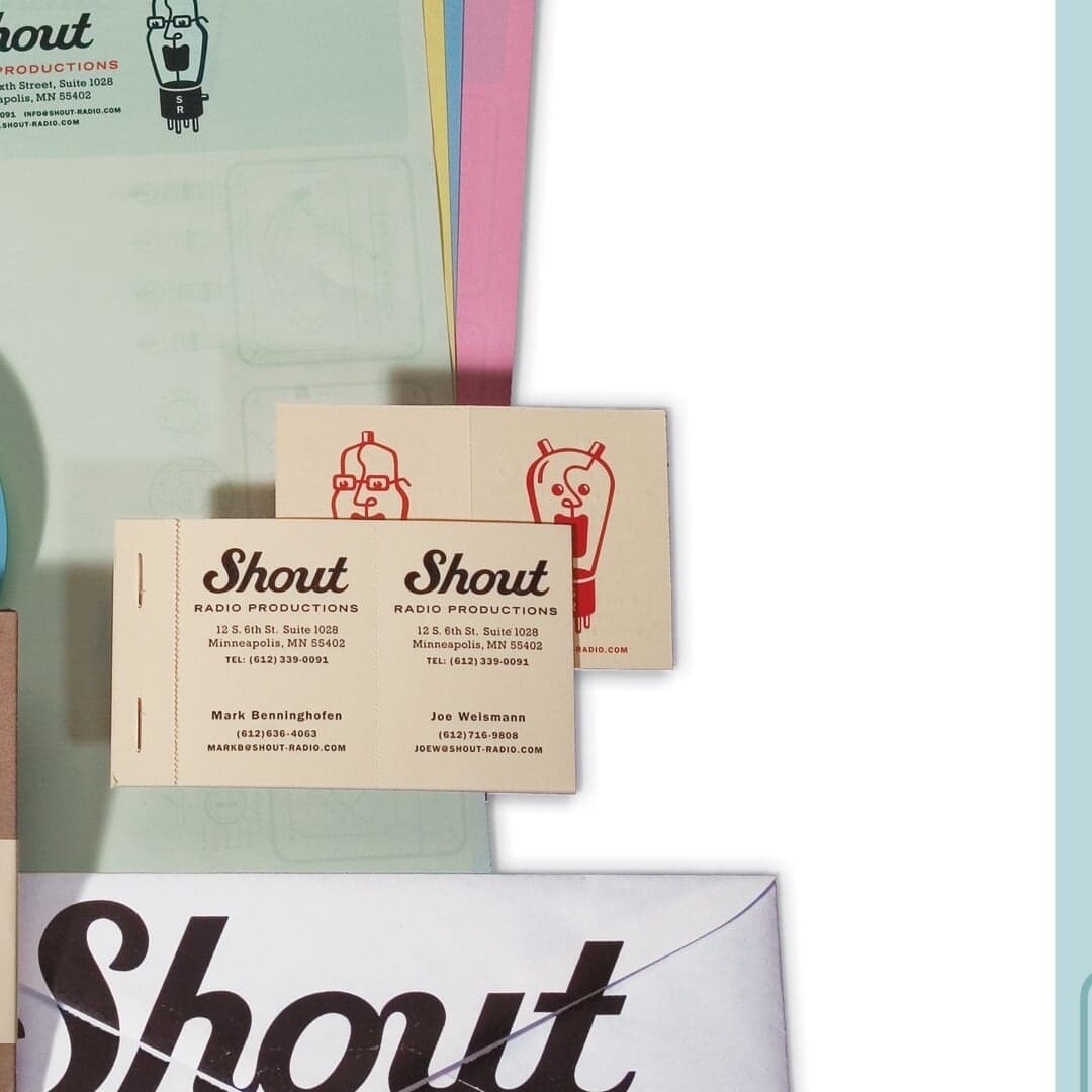 Brand Identity For Shout Radio Productions