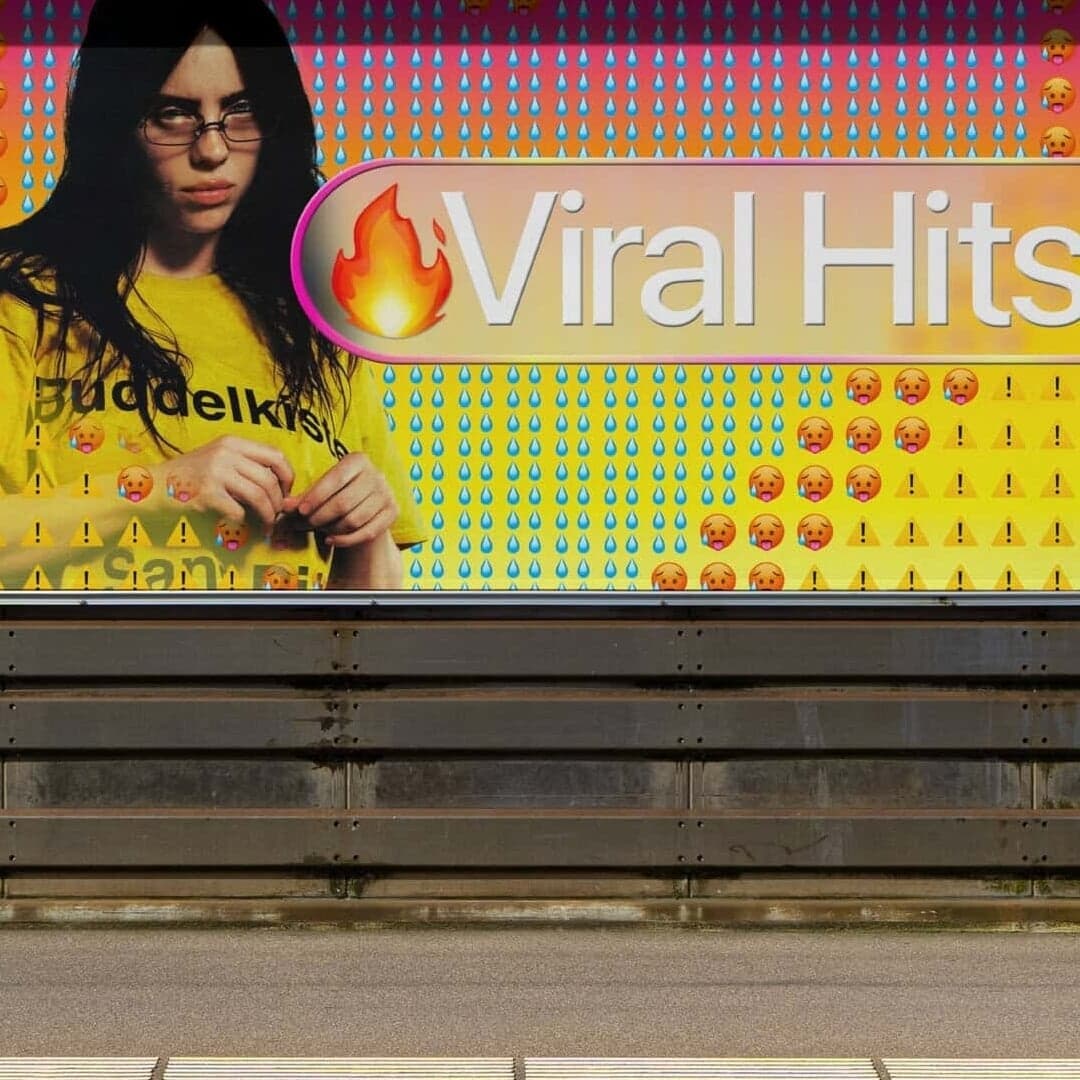Visual System for Apple Music Viral Hits