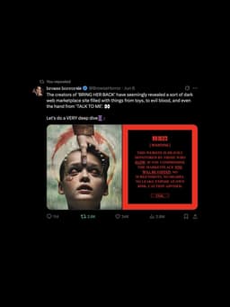 Digital Campaign and Experience for A24's Bring Her Back - thumbnail 4