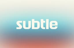 Visual Identity And Website Design For Subtle Computing - thumbnail 2