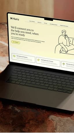 Brand Identity and Web Design for Huru - thumbnail 3