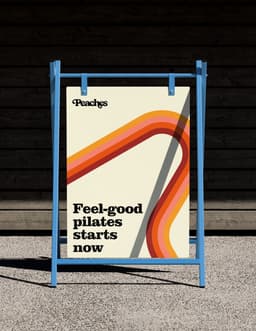 Brand Identity for Peaches Pilates - thumbnail 5