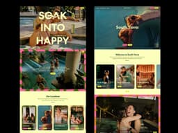 Brand Identity and Website for Soak Bathhouse - thumbnail 9
