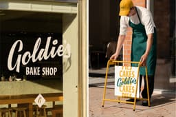 Brand Identity for Goldie's Bake House - thumbnail 8