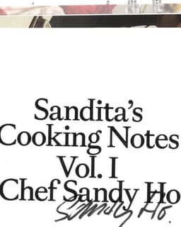 Cookbook Design for Sandy Ho's Cooking Notes Vol. I - thumbnail 5
