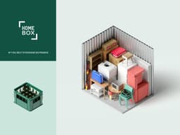 Brand Identity For Homebox Self-storage - thumbnail 7