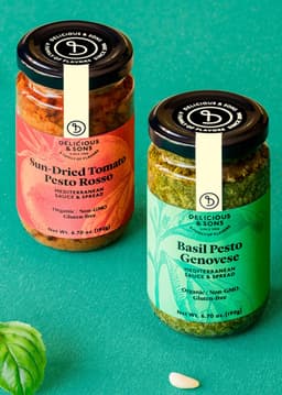 Brand Identity And Packaging For Delicious & Sons - thumbnail 2