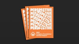 Annual Report Design For Calgary Foundation - thumbnail 2