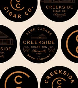 Brand Identity for Creekside Cigar Co. - thumbnail 9