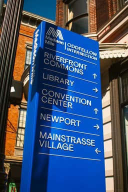 Wayfinding System for Madison Mile - thumbnail 7