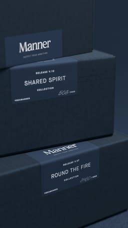 Brand Identity for Manner Men's Lifestyle Service - thumbnail 4