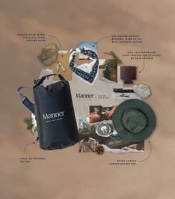 Brand Identity for Manner Men's Lifestyle Service - thumbnail 5
