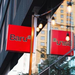 Brand Identity for Baru Sushi Lounge - thumbnail 4