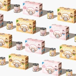 Packaging Design for Good Mushroom Cat Soup Cans - thumbnail 2