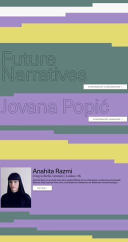 Web Design for the European Arts Network - thumbnail 4