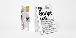 Editorial Design for the Bi-Scriptual Multiscript Typography Book - thumbnail 2