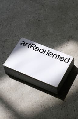 Visual Identity and Website for Art Reoriented - thumbnail 3